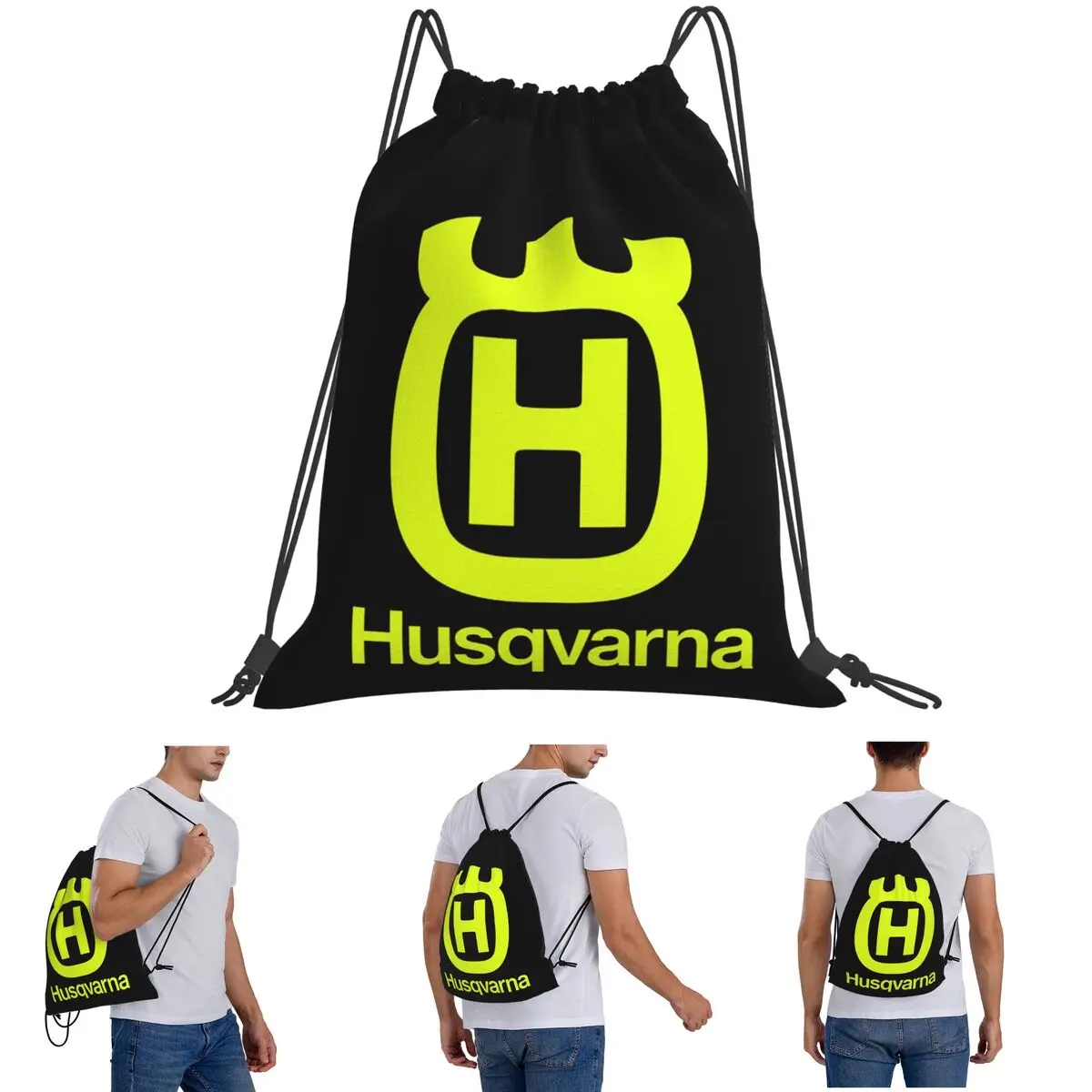 H-Husqvarnas Backpacks Casual Drawstring Bags Shoes Bag Book Bags for Man Woman Students
H-Husqvarnas Backpacks Casual Drawstring Bags Shoes Bag Book Bags for Man Woman Students