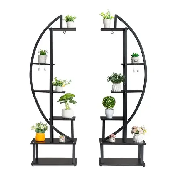 2pcs 6th Floor Half Moon Ironwood Suitable For Patio Lawn Home Decoration Plant Stand Flower Pot Stand Iron Flower Stand Black
2pcs 6th Floor Half Moon Ironwood Suitable For Patio Lawn Home Decoration Plant Stand Flower Pot Stand Iron Flower Stand Black