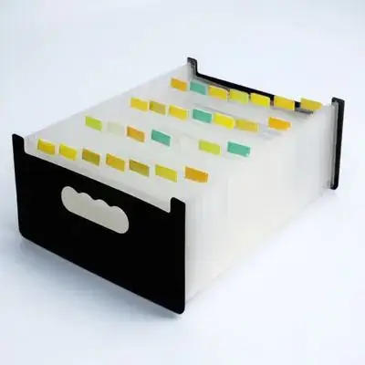 Mini Accordion File Folder A6 Expanding Document Organizer Portable Plastic File Holder Small Office Storage Folder Bag Receipt
Mini Accordion File Folder A6 Expanding Document Organizer Portable Plastic File Holder Small Office Storage Folder Bag Receipt