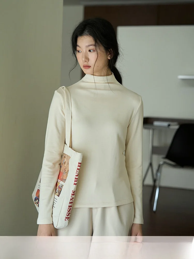 Bruland Women's Slim Fit Knitwear Base Layer Staable Collar Casual Sle Long Sve Inner Wear V-Ne Regular Thin
Bruland Women's Slim Fit Knitwear Base Layer Staable Collar Casual Sle Long Sve Inner Wear V-Ne Regular Thin