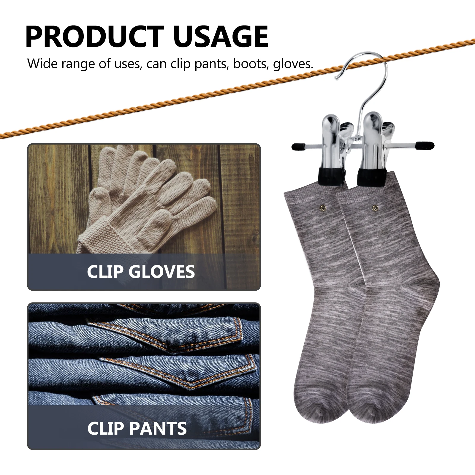 6pcs Metal Non-slip Hangers for Pants Space Saving Balcony Supplies Drying Rack Premium Quality Environmental-friendly Material
6pcs Metal Non-slip Hangers for Pants Space Saving Balcony Supplies Drying Rack Premium Quality Environmental-friendly Material