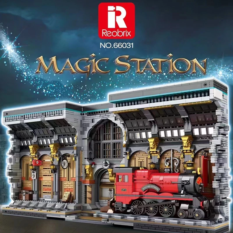В НАЛИЧИИ Moc Book Stand Toys Magic Station 66031 3086 шт. креативный поезд кирпичи строительные блоки модель для мальчиков рождественские подарки
В НАЛИЧИИ Moc Book Stand Toys Magic Station 66031 3086 шт. креативный поезд кирпичи строительные блоки модель для мальчиков рождественские подарки
