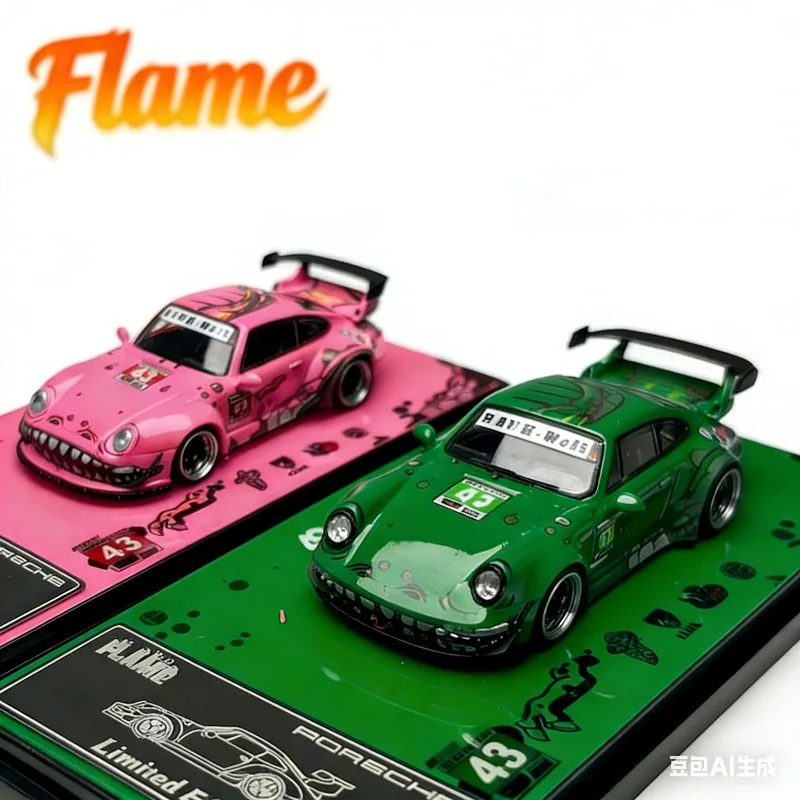 Модель автомобиля Flame 1:64 RWB 993 964, статическая, из сплава, для мальчиков, коллекционная, подарок на праздник, игрушка, предмет декора.
Модель автомобиля Flame 1:64 RWB 993 964, статическая, из сплава, для мальчиков, коллекционная, подарок на праздник, игрушка, предмет декора.
