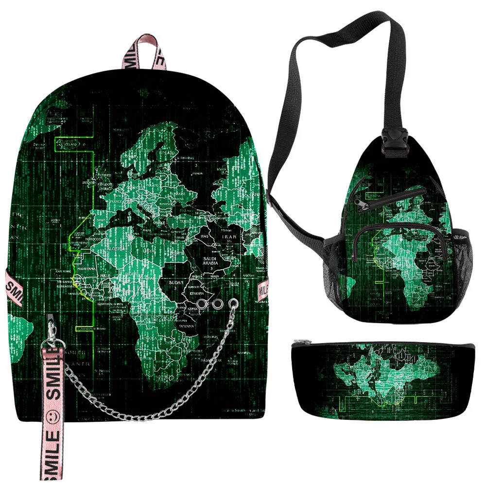 Trendy Popular Funny Technology style 3D Print 3pcs/Set School Bags multifunction Travel Backpack Chest Bag Pencil Case
Trendy Popular Funny Technology style 3D Print 3pcs/Set School Bags multifunction Travel Backpack Chest Bag Pencil Case
