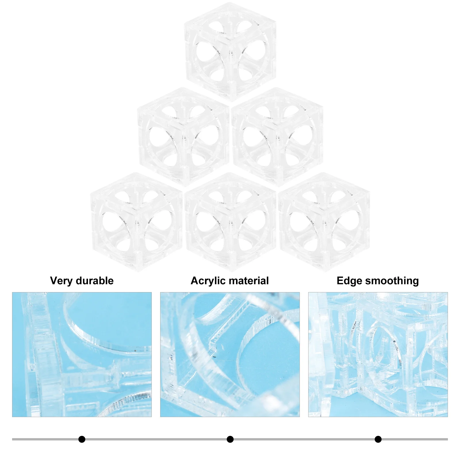 6Pcs Shrimp Hiding Nest Transparent Acrylic Shrimp Fish Tank Spawning Container Aquarium Ornament Aquarium Ornament
6Pcs Shrimp Hiding Nest Transparent Acrylic Shrimp Fish Tank Spawning Container Aquarium Ornament Aquarium Ornament