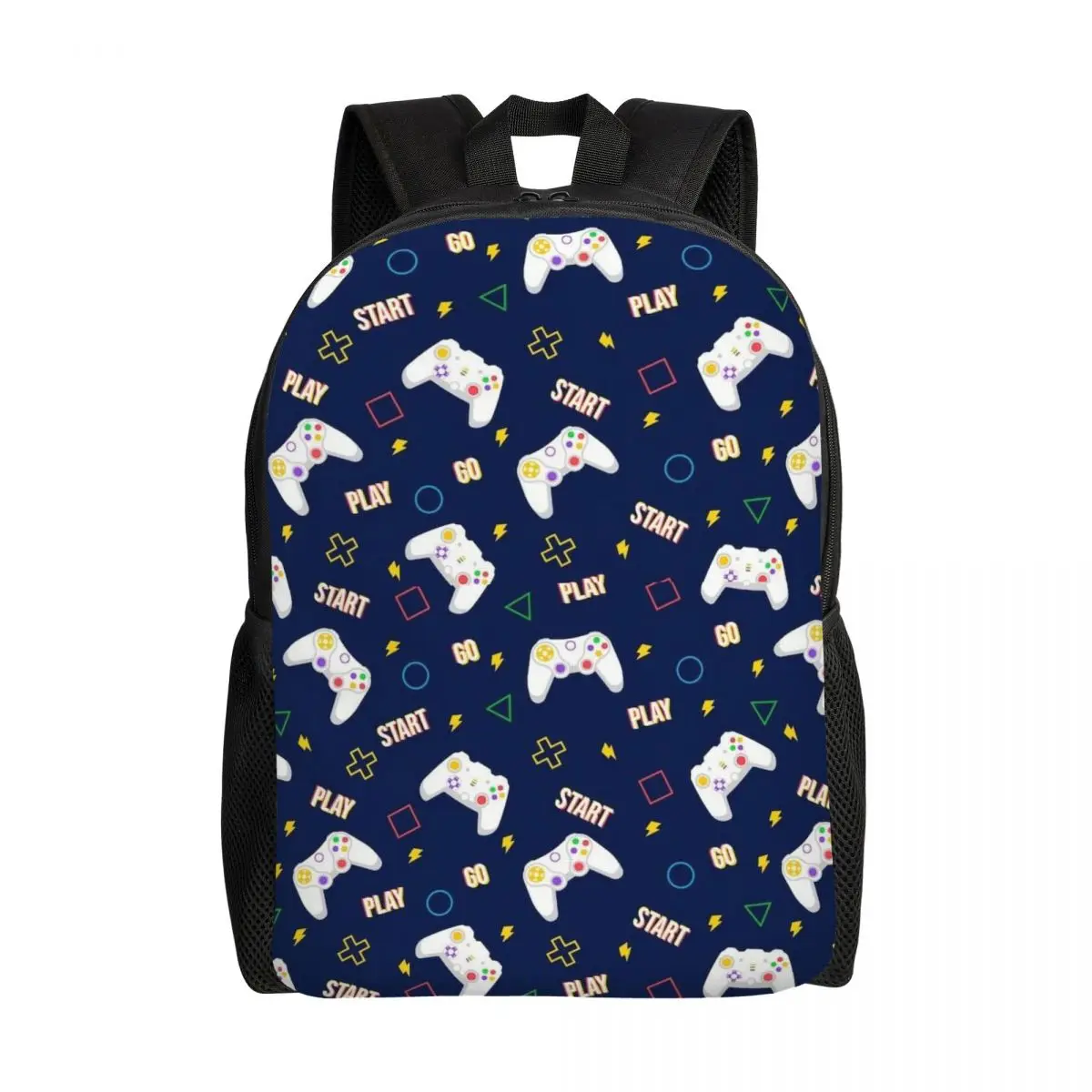 Custom Game Gamepad Laptop Backpack Women Men Basic Bookbag for School College Student Funny Games Bags
Custom Game Gamepad Laptop Backpack Women Men Basic Bookbag for School College Student Funny Games Bags