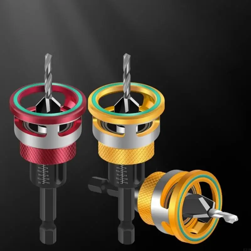 Limit Countersink Drill Bit Set Hole Deep Adjustable Countersunk Drill Bit Shank Countersink Drill Bit
Limit Countersink Drill Bit Set Hole Deep Adjustable Countersunk Drill Bit Shank Countersink Drill Bit