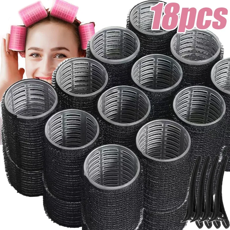 18pcs/set Air Bar Curling with Hairpins Self-adhesive Magic Roll Bangs Hair Clip DIY Hairdressing Curls Styling Tools S/M/L
18pcs/set Air Bar Curling with Hairpins Self-adhesive Magic Roll Bangs Hair Clip DIY Hairdressing Curls Styling Tools S/M/L