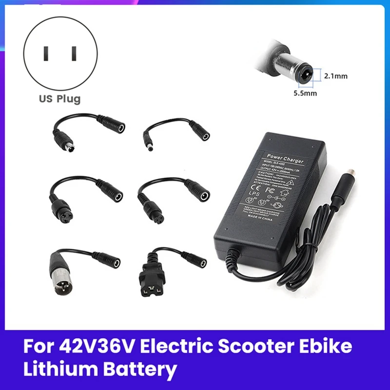 Hot 42V 1.5A Scooter Charger For M365/PRO Replacement Lithium Battery Charger With 6 Plug Electric Scooter Charger
Hot 42V 1.5A Scooter Charger For M365/PRO Replacement Lithium Battery Charger With 6 Plug Electric Scooter Charger
