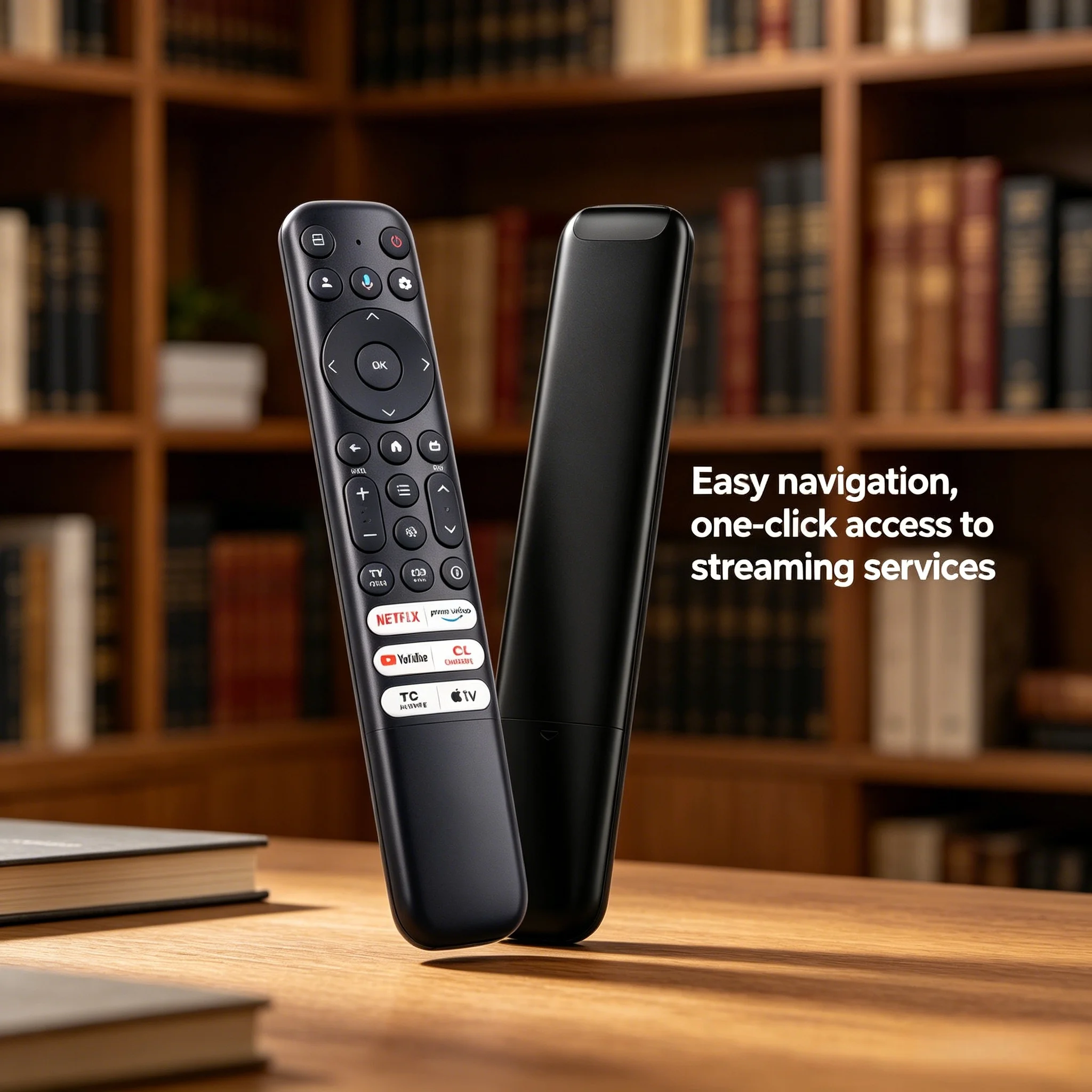RC813 FMB1 Voice Remote Control For TCL Android TV With Netflix Prime Video YouTube TCL Channel Apple TV Shortcut Keys
RC813 FMB1 Voice Remote Control For TCL Android TV With Netflix Prime Video YouTube TCL Channel Apple TV Shortcut Keys