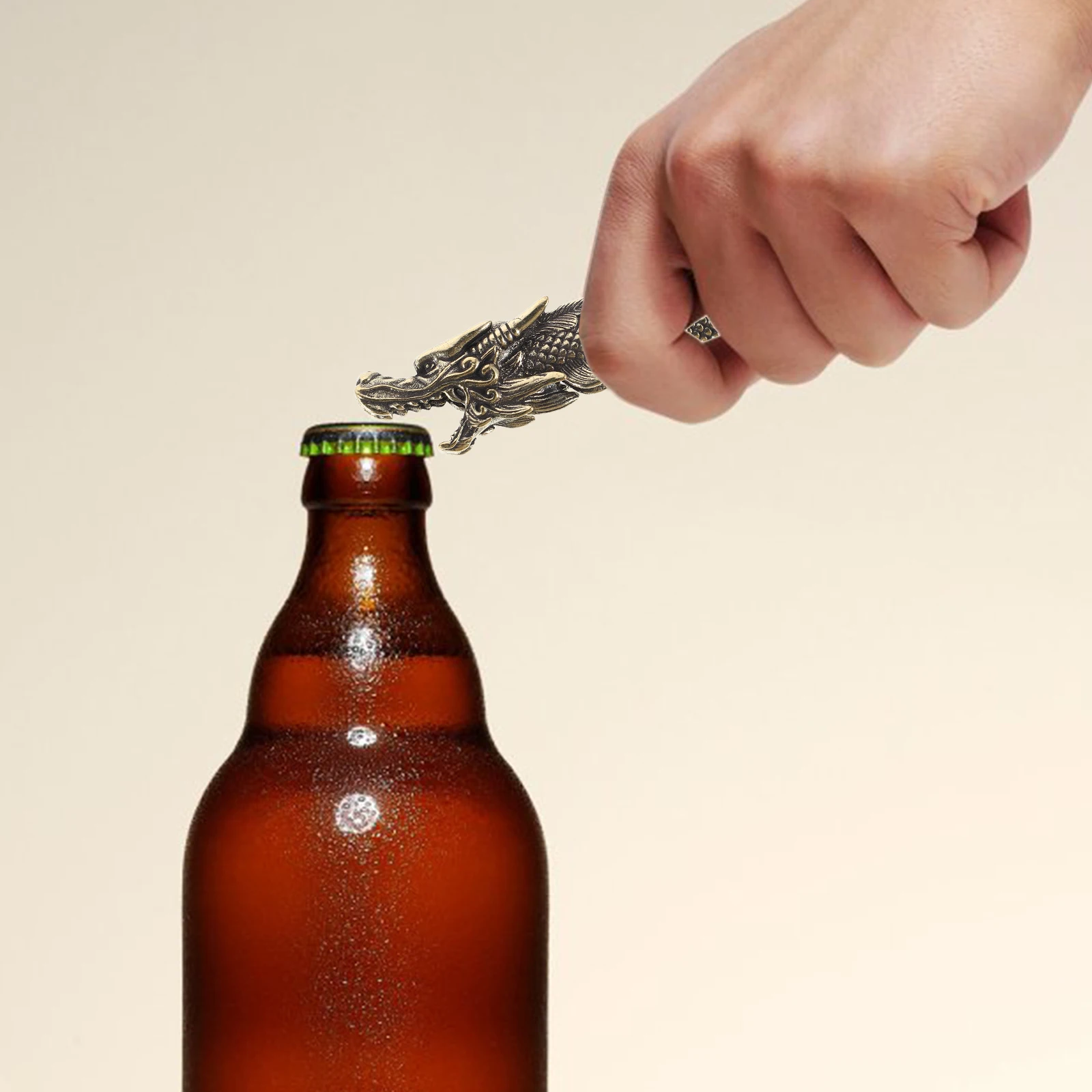 Brass Dragon Bottle Opener Classic Pub Decor Beer Opening Tool Soda Cap Opener Material Vintage Keychain Accessory
Brass Dragon Bottle Opener Classic Pub Decor Beer Opening Tool Soda Cap Opener Material Vintage Keychain Accessory