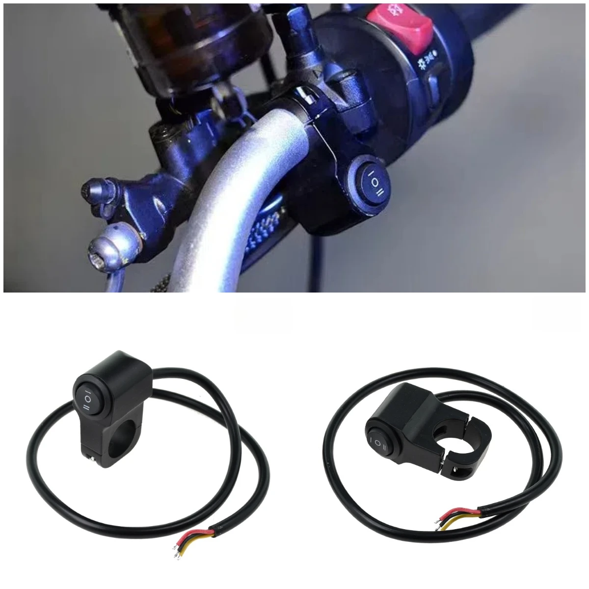 22mm 7/8" Motorcycle Modified 3 Gear Headlight Switch External Spotlight Switch Aluminum Universal
22mm 7/8" Motorcycle Modified 3 Gear Headlight Switch External Spotlight Switch Aluminum Universal