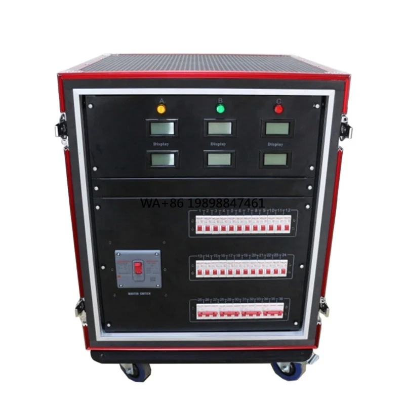 Stage Light Lighting Controller Console Super Sound-off 24X16A+4X32A Power Rack Power Distributor 24roadX16A+4roadx32A
Stage Light Lighting Controller Console Super Sound-off 24X16A+4X32A Power Rack Power Distributor 24roadX16A+4roadx32A
