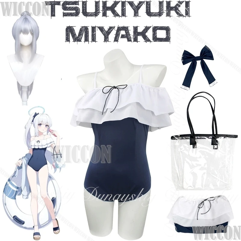 Blue Archive Game Tsukiyuki Miyako Cosplay The RABBIT1 With The Dark Swimsuit With A White Long Wig Cosplay Costume Full Of Suit
Blue Archive Game Tsukiyuki Miyako Cosplay The RABBIT1 With The Dark Swimsuit With A White Long Wig Cosplay Costume Full Of Suit