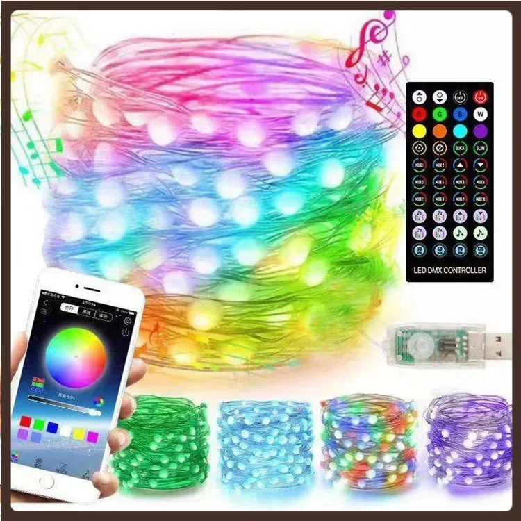 Christmas Tree LED Fairy Lights Smart Bluetooth Garland Festoon LED Chain Light Outdoor Waterproof New Year Decoration 2023
Christmas Tree LED Fairy Lights Smart Bluetooth Garland Festoon LED Chain Light Outdoor Waterproof New Year Decoration 2023