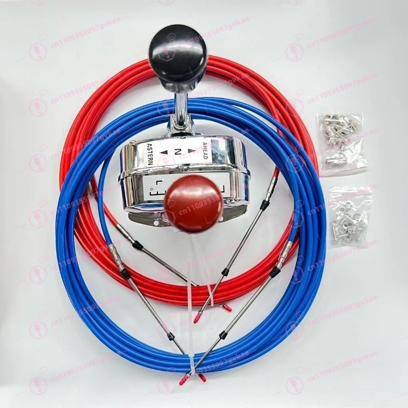 Marine Dual Lever Throttle Controller Boat Throttle Head Gear Shift Cable Operated Throttle Control Lever for Vessel
Marine Dual Lever Throttle Controller Boat Throttle Head Gear Shift Cable Operated Throttle Control Lever for Vessel