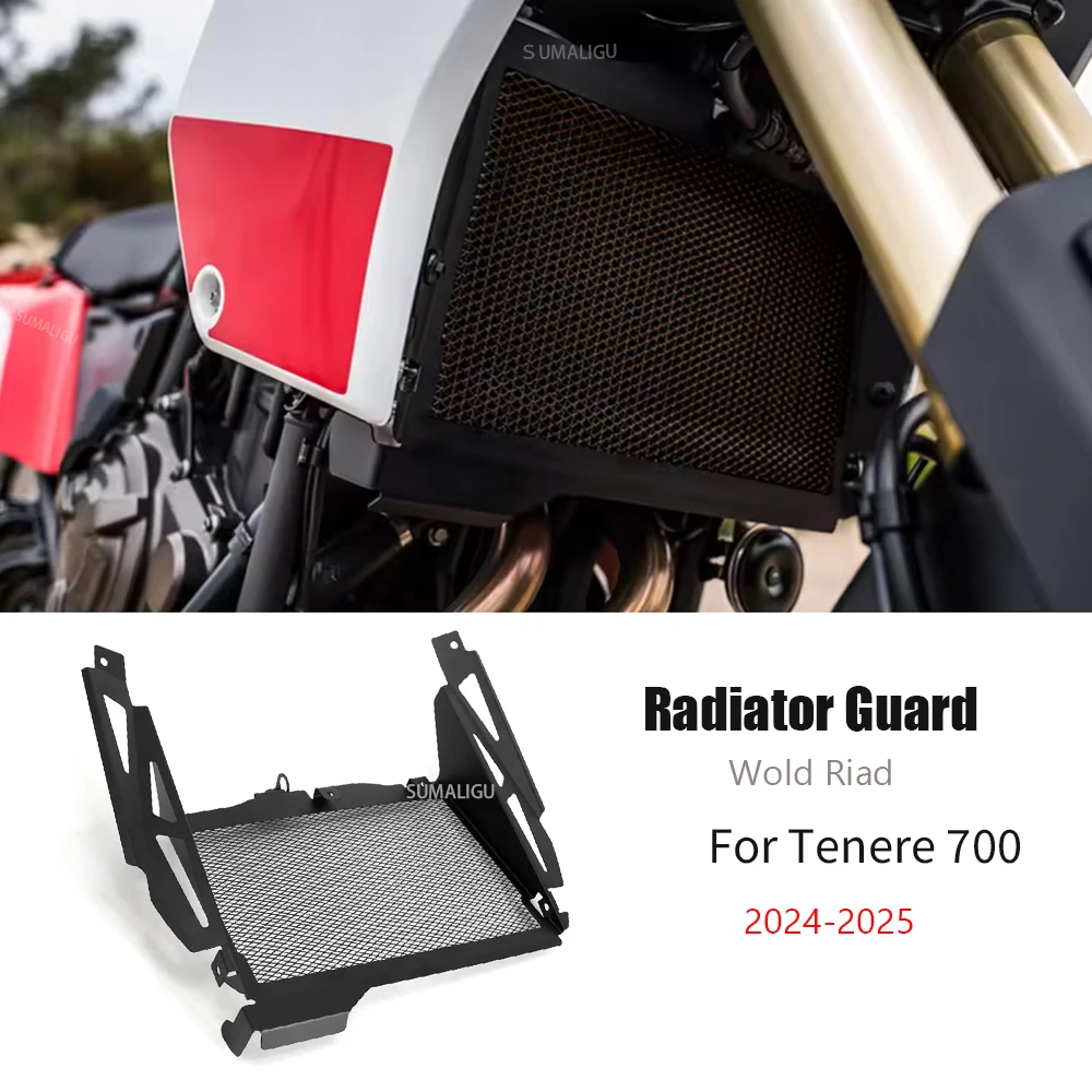 For Yamaha Tenere 700 TENERE700 World Raid 2022-2024 2025 Motorcycle Radiator Grille Guard Cover Protector Parts
For Yamaha Tenere 700 TENERE700 World Raid 2022-2024 2025 Motorcycle Radiator Grille Guard Cover Protector Parts