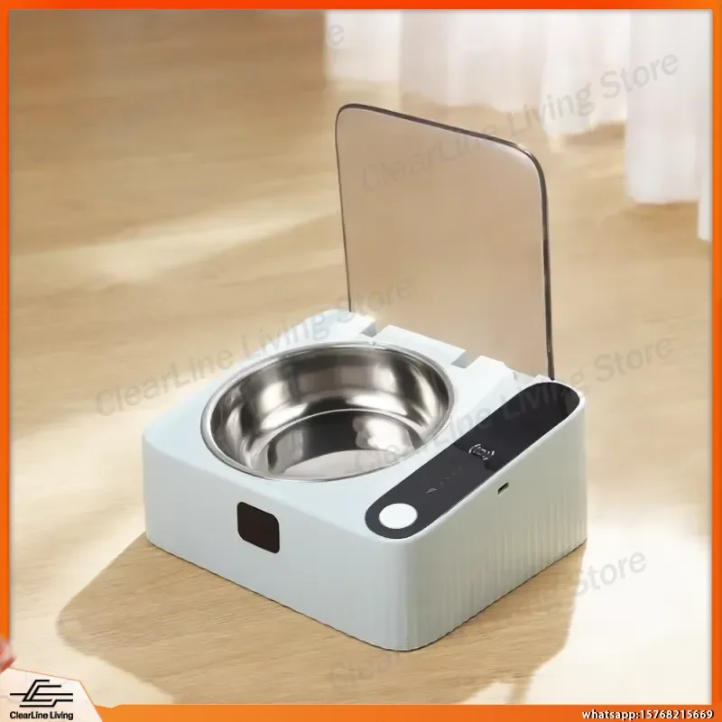 Smart Automatic Pet Feeder with Infrared Sensor Timer Control for Cats and Dogs Dustproof Removable Stainless Steel Bowl
Smart Automatic Pet Feeder with Infrared Sensor Timer Control for Cats and Dogs Dustproof Removable Stainless Steel Bowl