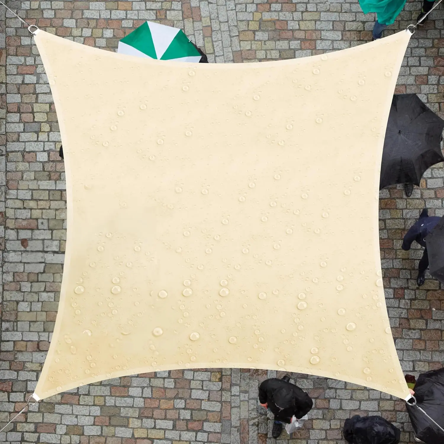 Waterproof Sun Shade Sail 10' X 13' Sand Rectangle UV Block Sunshade for Backyard Yard Deck Patio Garden Outdoor
Waterproof Sun Shade Sail 10' X 13' Sand Rectangle UV Block Sunshade for Backyard Yard Deck Patio Garden Outdoor
