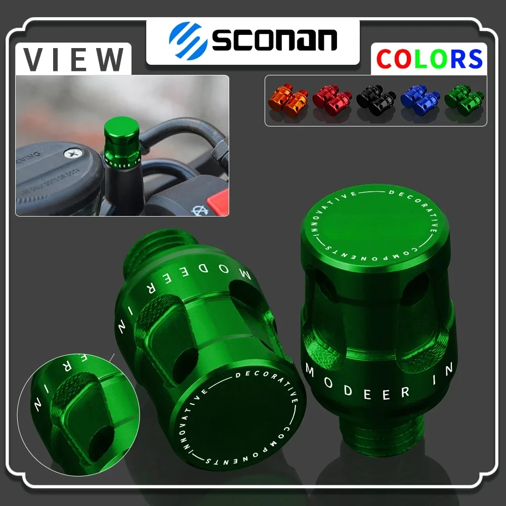 For HONDA CB500X CB500F CB500 X cb 500 x/f Motorcycle CNC Aluminum Mirror Hole Plugs Bolt M10*1.25 high quality Accessories
For HONDA CB500X CB500F CB500 X cb 500 x/f Motorcycle CNC Aluminum Mirror Hole Plugs Bolt M10*1.25 high quality Accessories