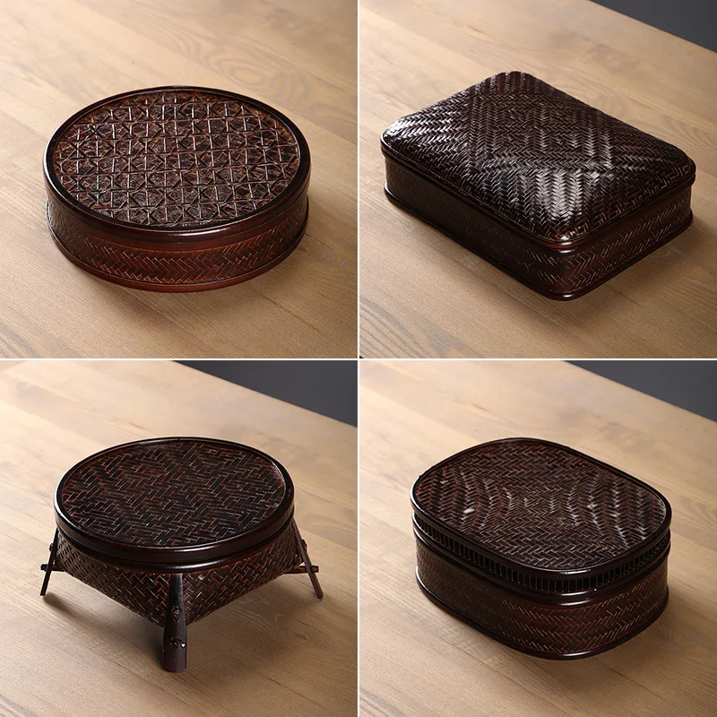 Bamboo storage basket with cover, Japanese, vintage, handmade, lacquer, food storage, gift portable basket
Bamboo storage basket with cover, Japanese, vintage, handmade, lacquer, food storage, gift portable basket