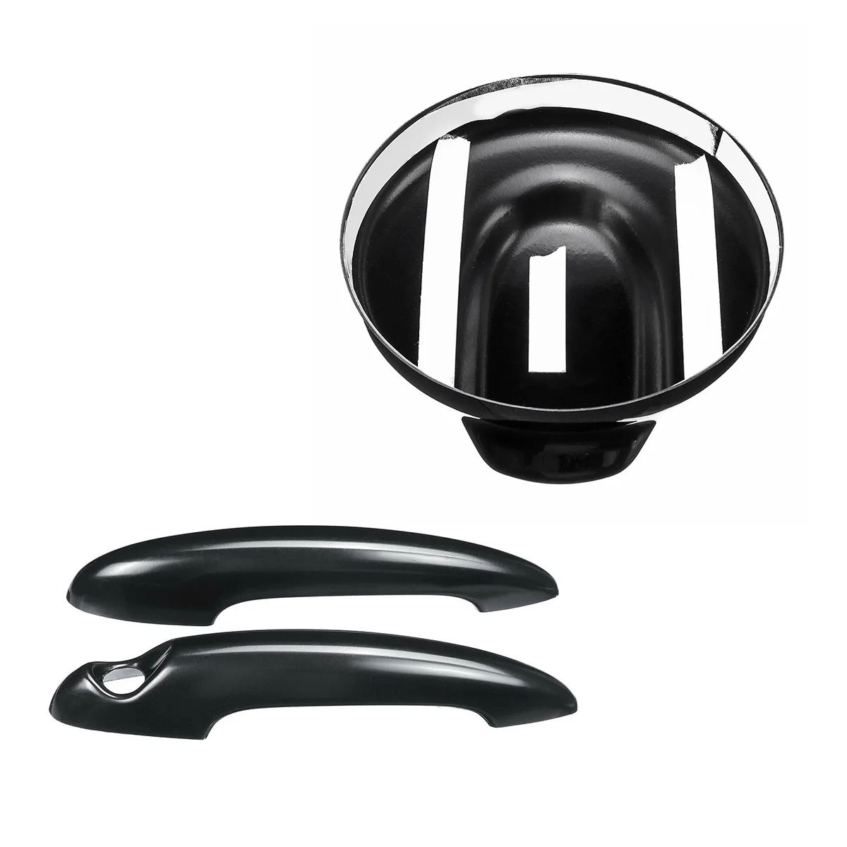 2Pcs ABS Black Door Handle Cover For MINI Cooper S R50 R53 R56 & 1Pcs Black Fuel Tank Cap Cover For BMW Mini Gen 2 R56 For Coope
2Pcs ABS Black Door Handle Cover For MINI Cooper S R50 R53 R56 & 1Pcs Black Fuel Tank Cap Cover For BMW Mini Gen 2 R56 For Coope