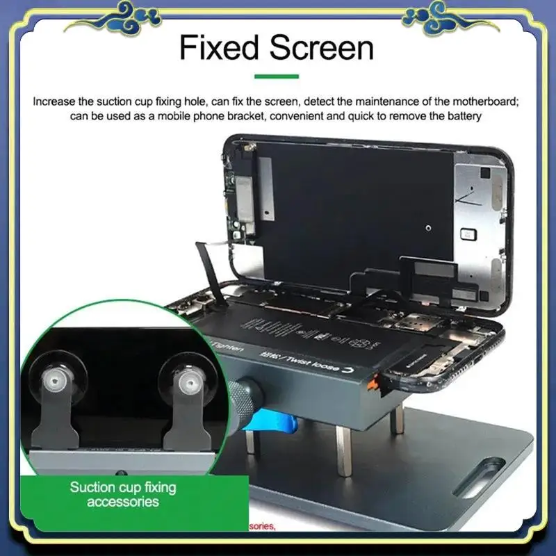 Portable RELIFE RL-601S Mini Universal LCD Screen Separator Mobile Phone Screen Back Glass Removal Pressure Holding Rotating Cla
Portable RELIFE RL-601S Mini Universal LCD Screen Separator Mobile Phone Screen Back Glass Removal Pressure Holding Rotating Cla