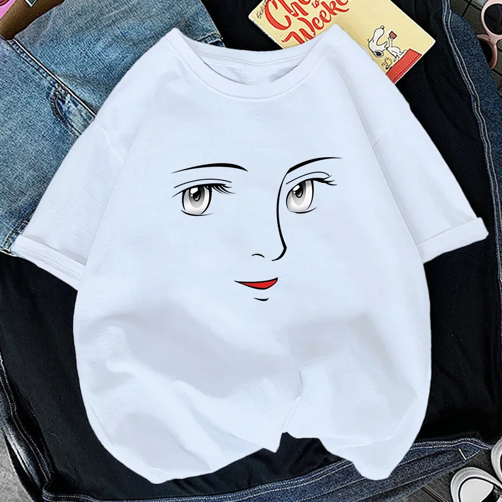 2024 Fashion Short-sleeved Eye Print T-shirt Trend Women's Girlfriends T-shirt White Black T-shirt Top Women's Cotton T-shirt
2024 Fashion Short-sleeved Eye Print T-shirt Trend Women's Girlfriends T-shirt White Black T-shirt Top Women's Cotton T-shirt