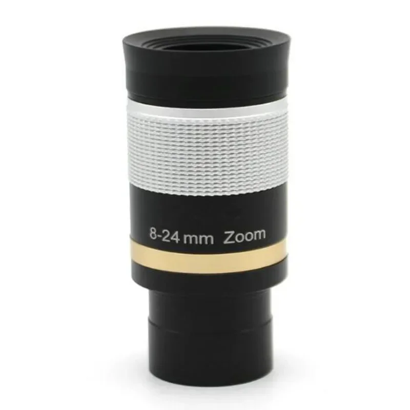 New 1.25 inch Deluxe Zoom Telescope Eyepiece 8-24mm Fully Metal Zooming Goggles with FMC Broadband HD Green Film
New 1.25 inch Deluxe Zoom Telescope Eyepiece 8-24mm Fully Metal Zooming Goggles with FMC Broadband HD Green Film