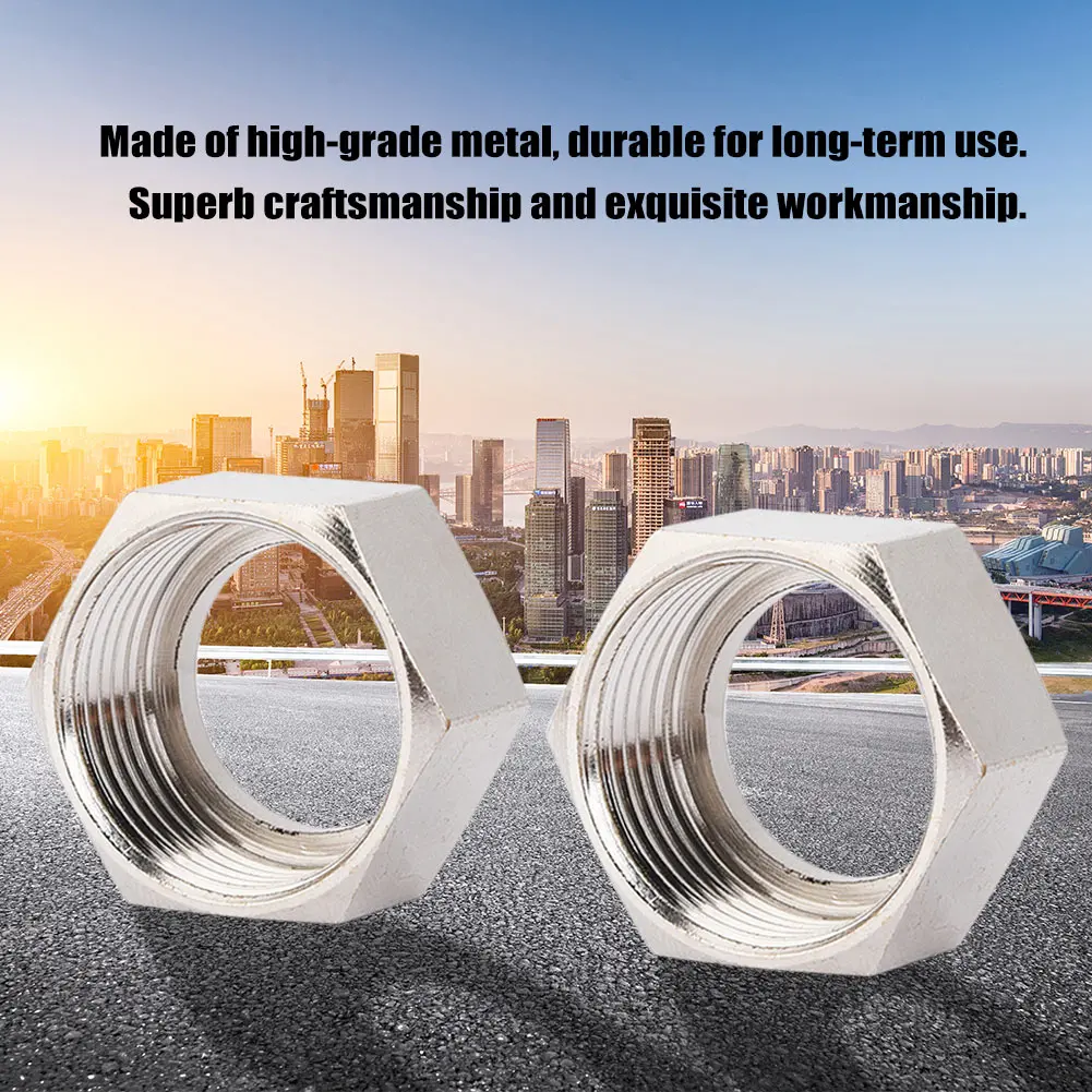 Corrugated Pipe Nut Bellows Nut 3/4inch 3/4" Hex Nuts for Water Heater Corrugated Hose 20mm Gas Pipe Tube Fittings
Corrugated Pipe Nut Bellows Nut 3/4inch 3/4" Hex Nuts for Water Heater Corrugated Hose 20mm Gas Pipe Tube Fittings