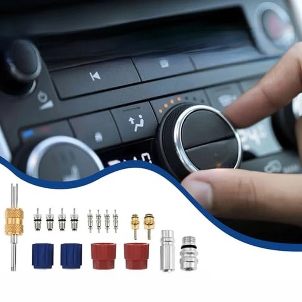 17PCS Car AC Valve Core Kit + 270PCS Rubbber O-Ring Seal Gasket Washer Set A/C Refrigeration-System AC Valve Removal Tool
17PCS Car AC Valve Core Kit + 270PCS Rubbber O-Ring Seal Gasket Washer Set A/C Refrigeration-System AC Valve Removal Tool