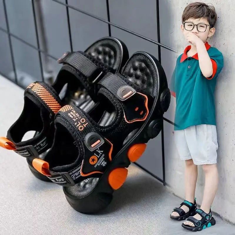 Children Summer Sandals Boys Girls Beach Shoes Kids Soft Bottom Non-slip Sports Sandals Baby Leisure Shoes
Children Summer Sandals Boys Girls Beach Shoes Kids Soft Bottom Non-slip Sports Sandals Baby Leisure Shoes