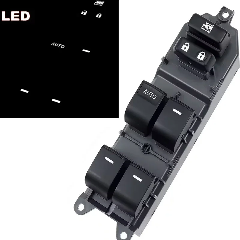 White Light Front Left Master Electric Power Window Control Switch for Toyota Corolla Camry RAV4 2006-2015 84820-02190
White Light Front Left Master Electric Power Window Control Switch for Toyota Corolla Camry RAV4 2006-2015 84820-02190