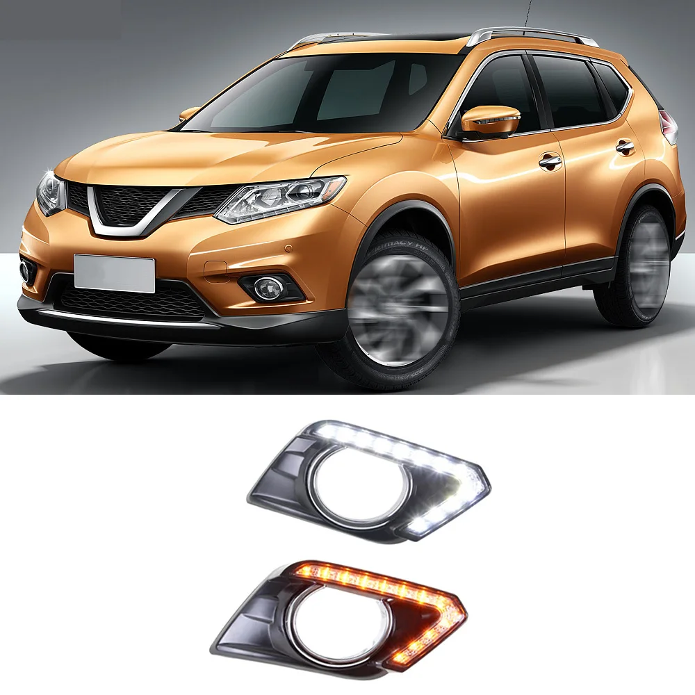Дневные ходовые огни для Nissan X-trail Xtrail T32 2014-2016 Drl с указателями поворота
Дневные ходовые огни для Nissan X-trail Xtrail T32 2014-2016 Drl с указателями поворота