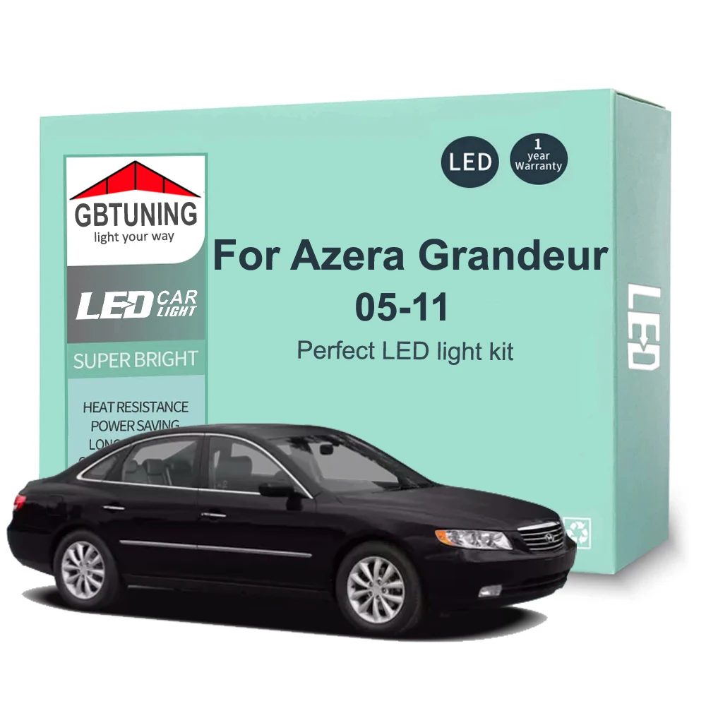 18Pcs Canbus Vehicle Indoor Lamp For Hyundai Azera Grandeur TG 2005 2006 2007 2008 2009 2010 2011 LED Interior Light Bulb Kit
18Pcs Canbus Vehicle Indoor Lamp For Hyundai Azera Grandeur TG 2005 2006 2007 2008 2009 2010 2011 LED Interior Light Bulb Kit