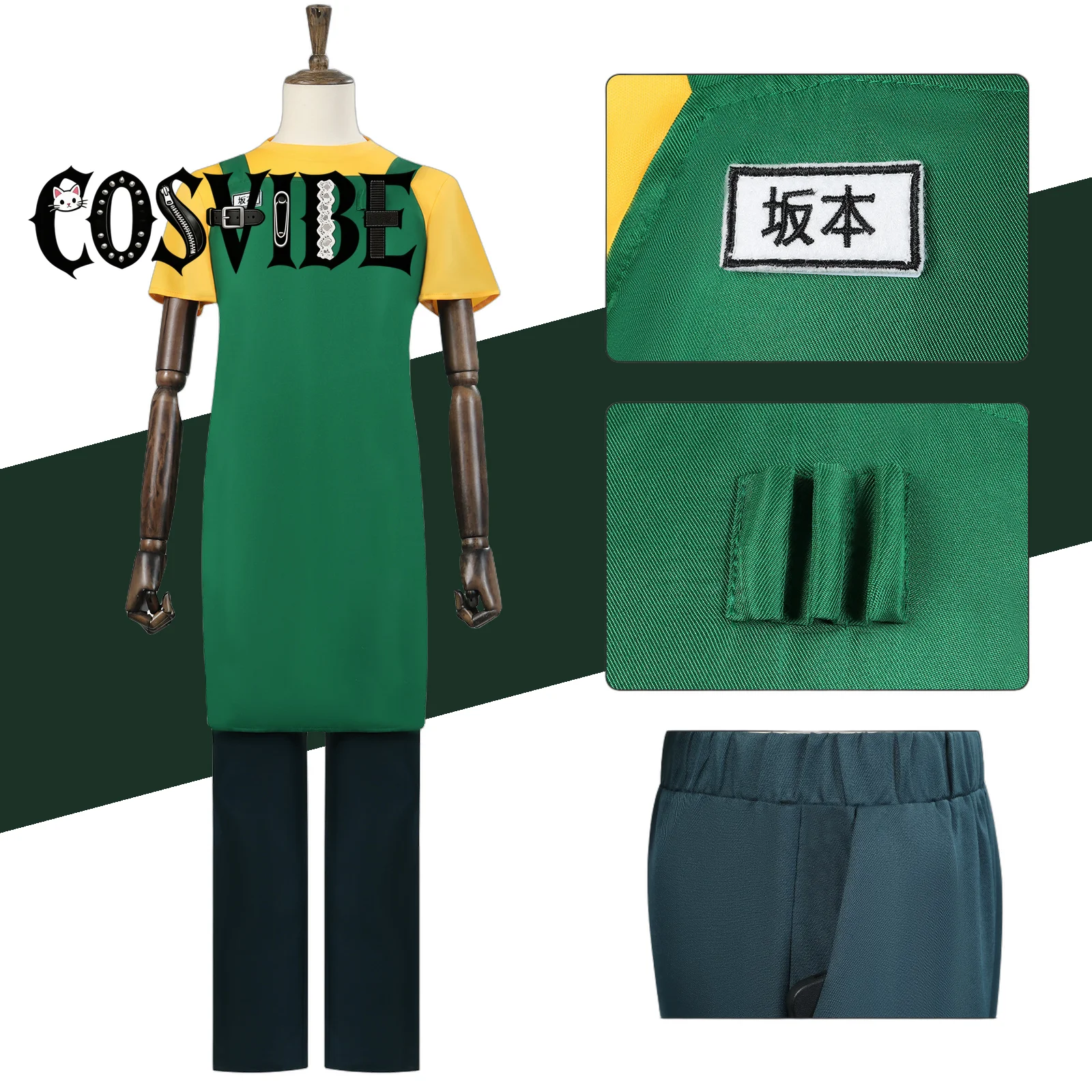 Sakamoto Days Taro Cosplay Costume Carnival Uniform Adult Anime Halloween Party Costumes Masquerade Men Game
Sakamoto Days Taro Cosplay Costume Carnival Uniform Adult Anime Halloween Party Costumes Masquerade Men Game