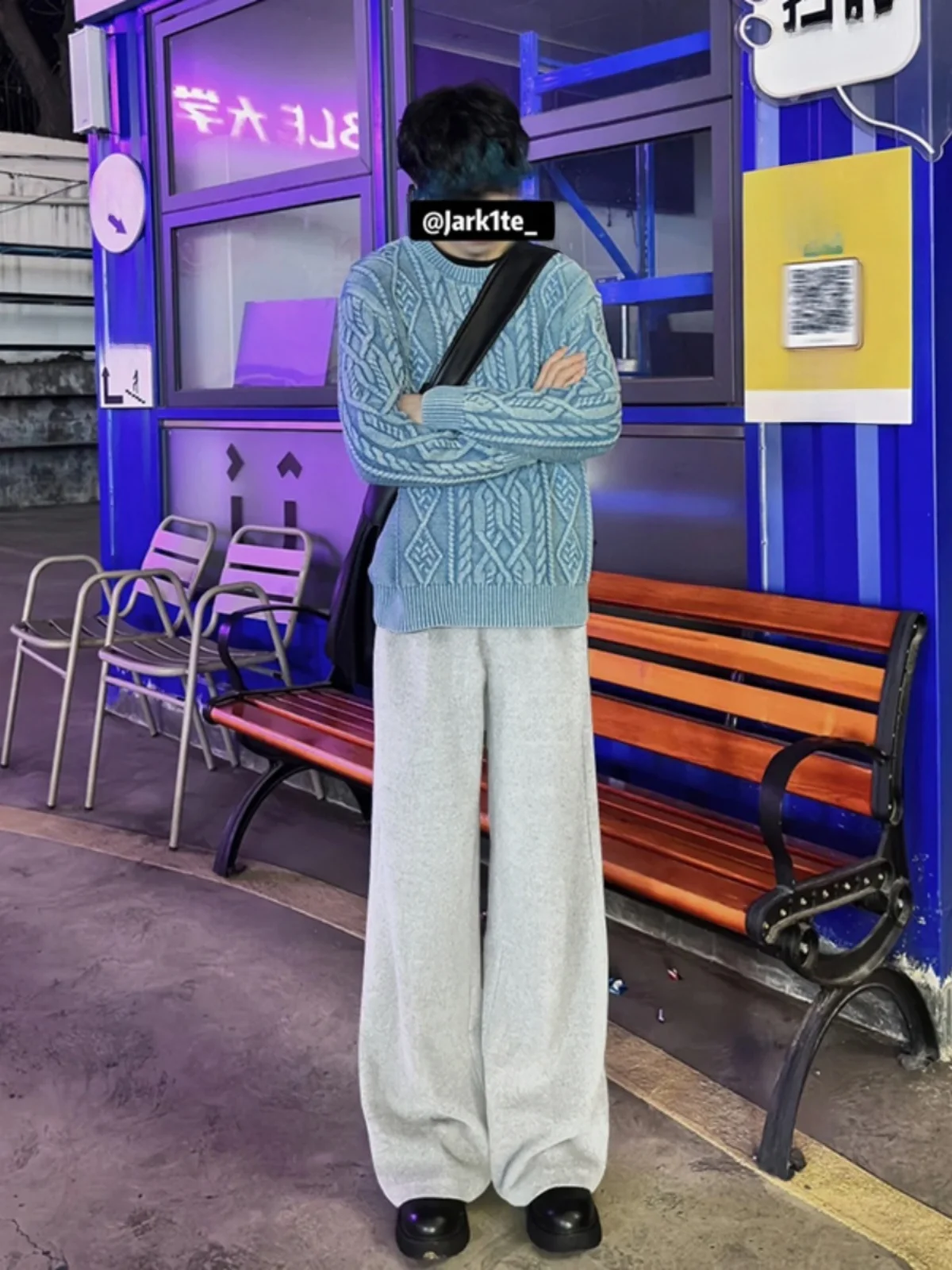 Heavyweight White ey 500g Men's Spring Autumn Oversize Loose Leggings American Sle Trendy Brand Drapey Wide Leg Pants
Heavyweight White ey 500g Men's Spring Autumn Oversize Loose Leggings American Sle Trendy Brand Drapey Wide Leg Pants