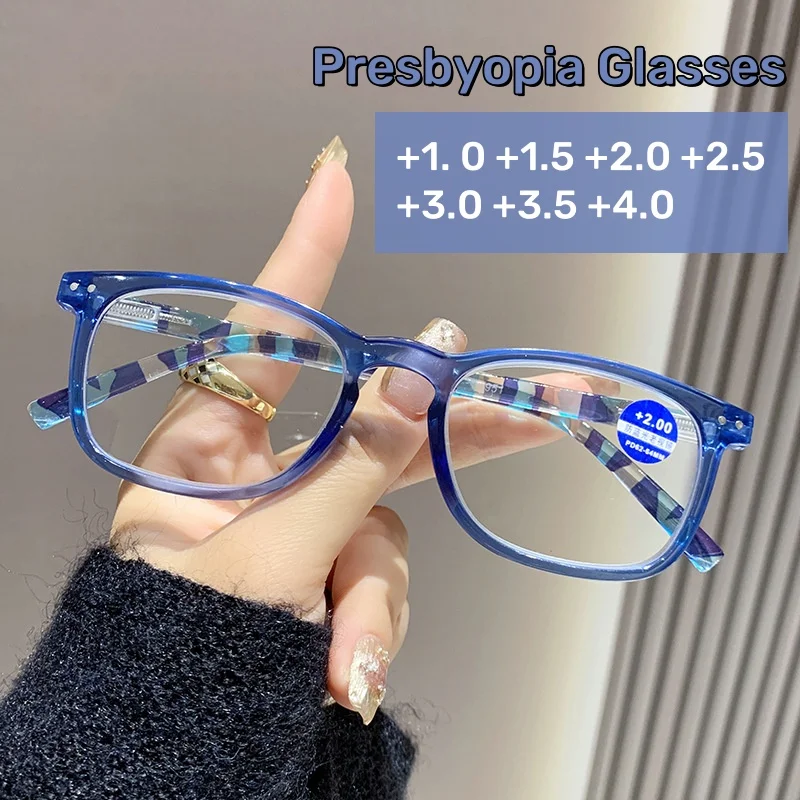 New Fashionable Square Presbyopia Glasses Candy Color Blue Light Blocking Eye Protection Ultra Light Unisex Glasses Unisex
New Fashionable Square Presbyopia Glasses Candy Color Blue Light Blocking Eye Protection Ultra Light Unisex Glasses Unisex
