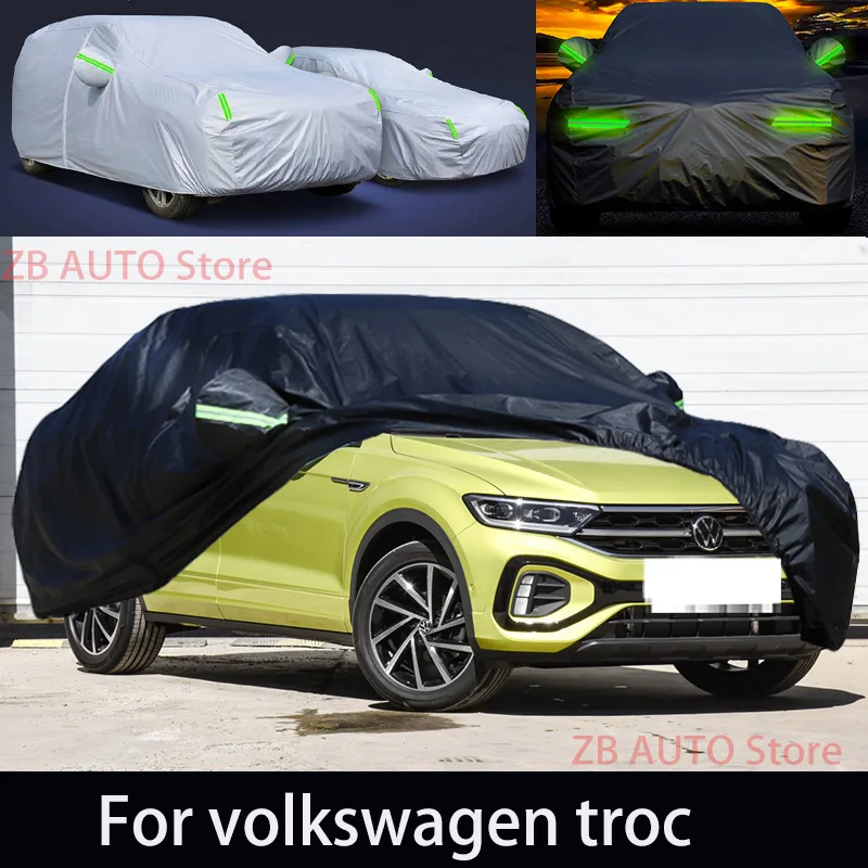 For volkswagen troc Outdoor Protection Full Car Covers Snow Cover Sunshade Waterproof Dustproof Exterior Car accessories
For volkswagen troc Outdoor Protection Full Car Covers Snow Cover Sunshade Waterproof Dustproof Exterior Car accessories