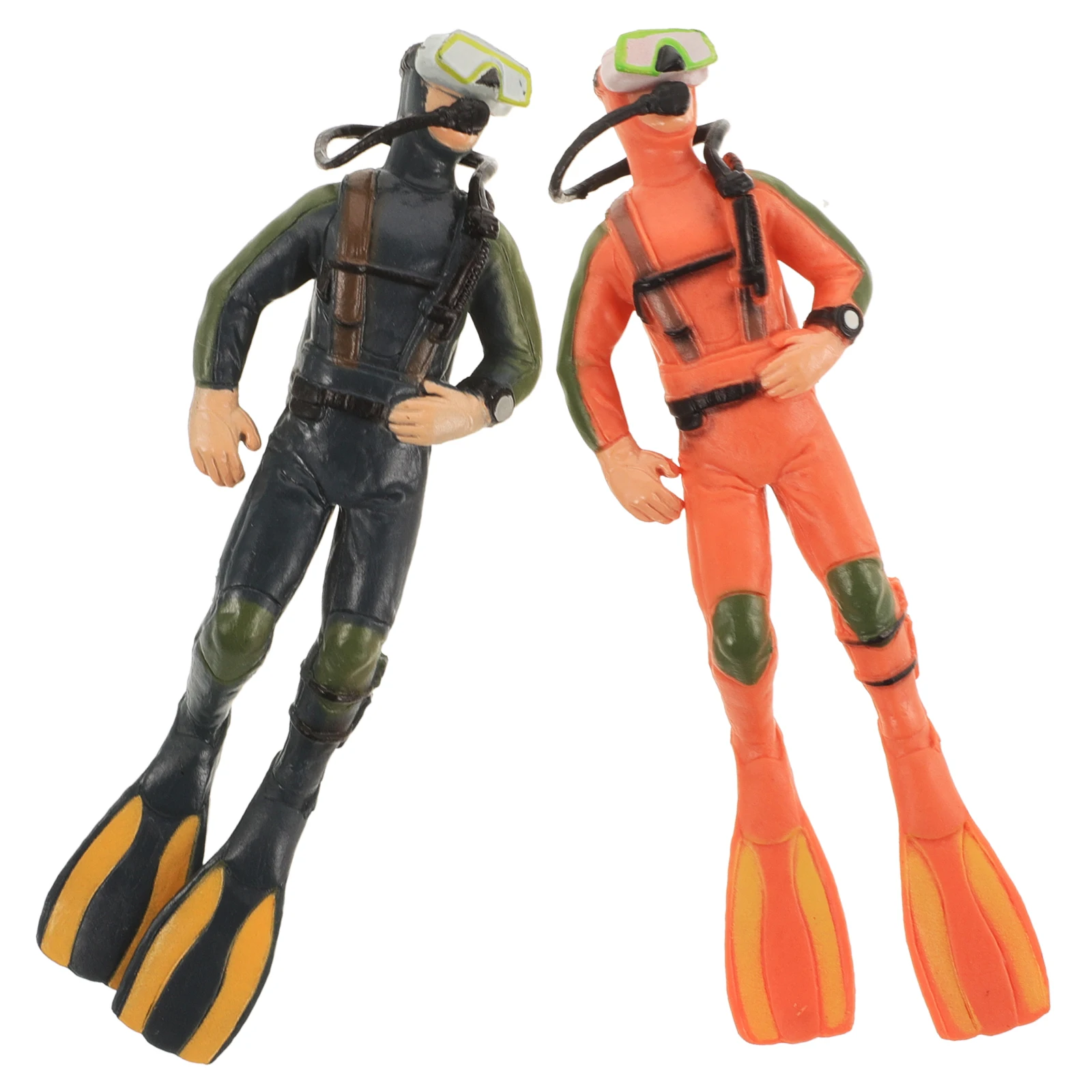 2pcs Diver Decorations for Fish Tank Aquarium Accessories Cartoon Ornaments Stylish Underwater Vivid Decor Lifelike Bright Color
2pcs Diver Decorations for Fish Tank Aquarium Accessories Cartoon Ornaments Stylish Underwater Vivid Decor Lifelike Bright Color