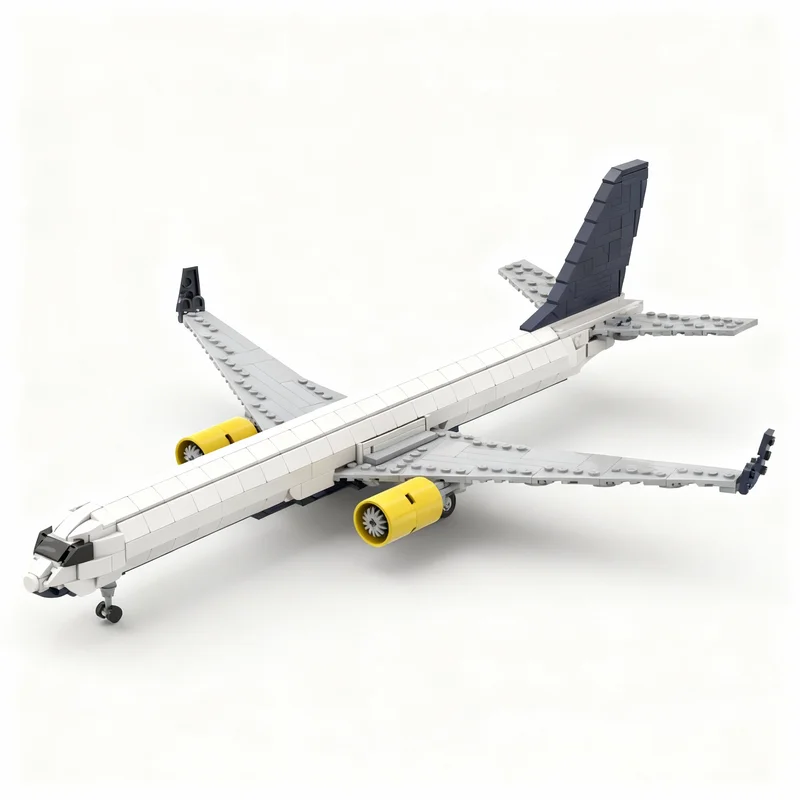 877PCS MOC Creative Model Boeing 757 200 Icelandair Livery Building Block Architecture DIY Assembly Display Home Decor Gift Set
877PCS MOC Creative Model Boeing 757 200 Icelandair Livery Building Block Architecture DIY Assembly Display Home Decor Gift Set