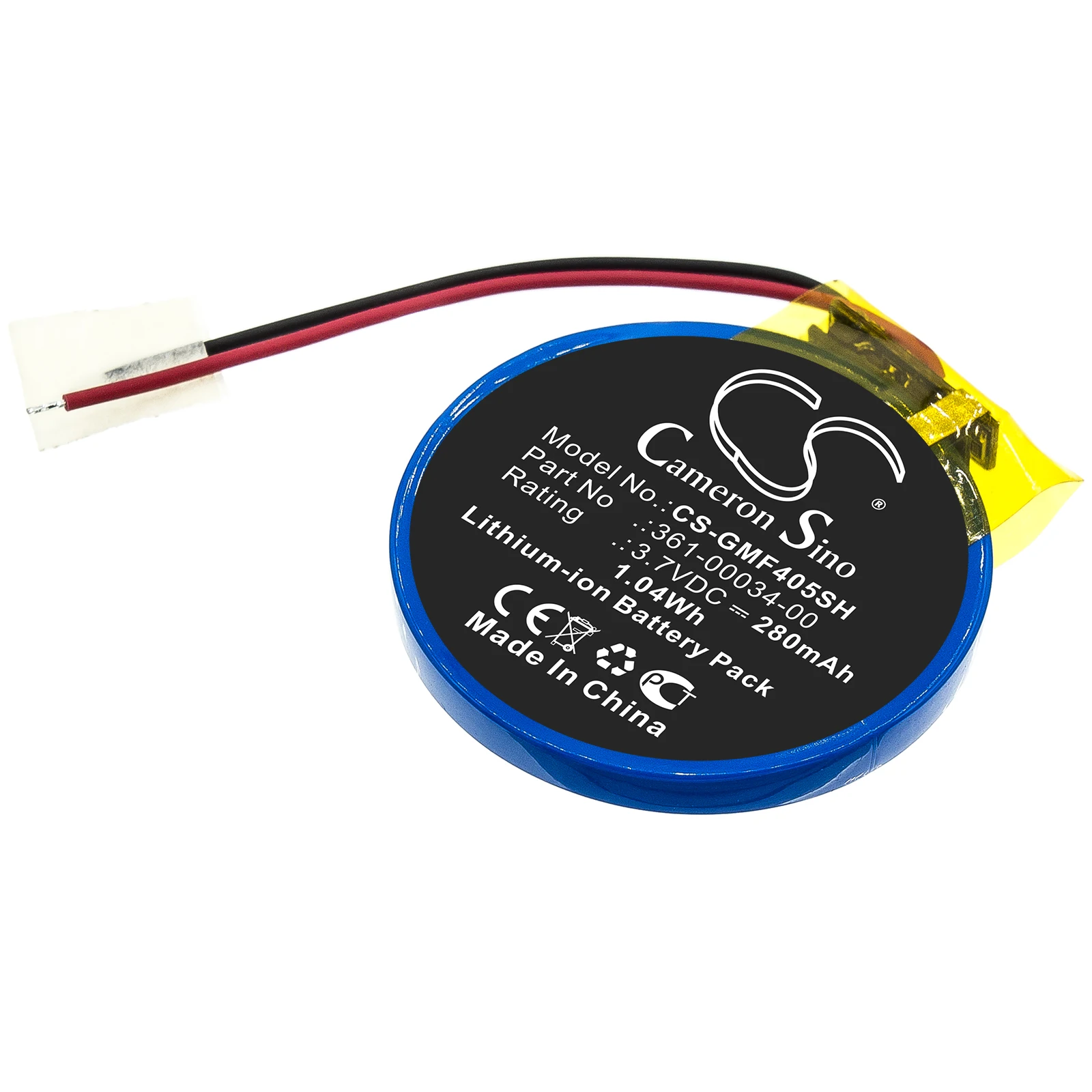 Li-ion Battery for Garmin 3.7V 280mAh Compatible models: Forerunner 405,Forerunner 410,Forerunner 410CX,Forerunner 405CX
Li-ion Battery for Garmin 3.7V 280mAh Compatible models: Forerunner 405,Forerunner 410,Forerunner 410CX,Forerunner 405CX