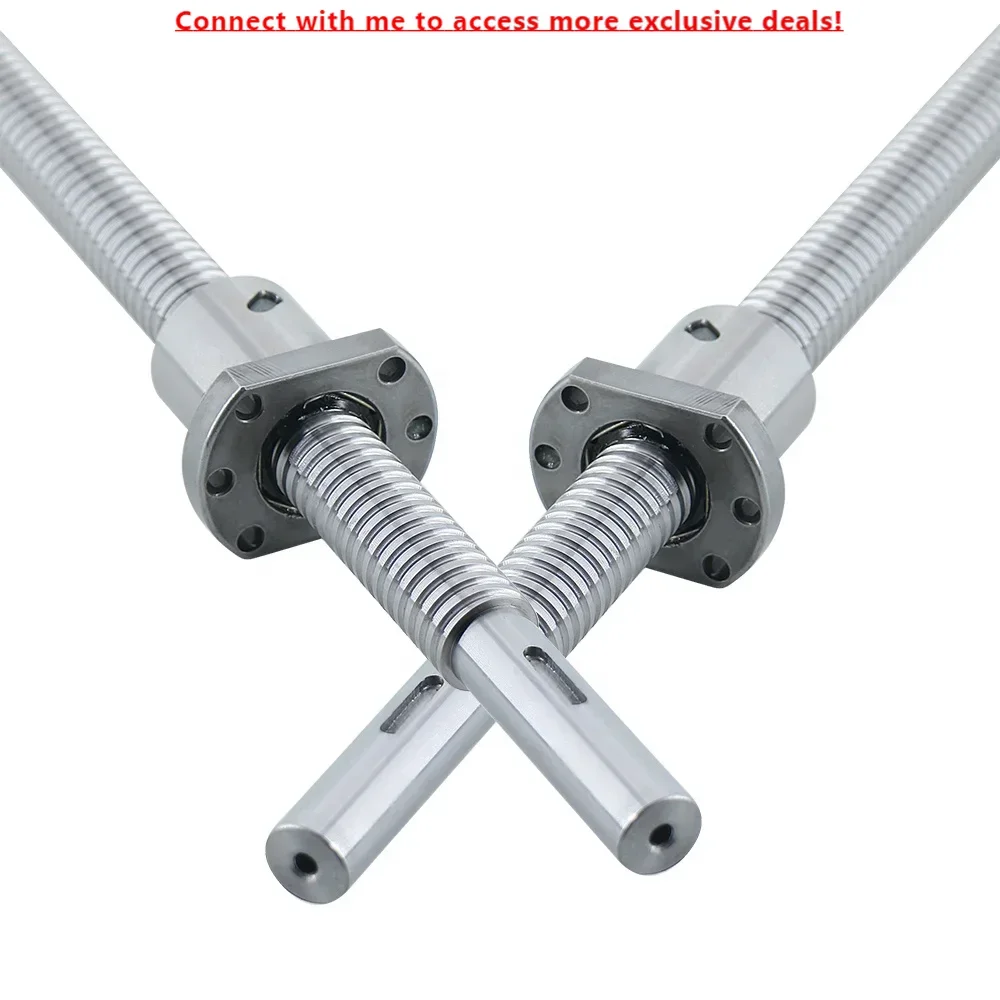 HLTNC Customised C3 C5 Precision Large Lead Pitch High Rigid Ballscrew SSR4040 With Nut Ball Screws Grinding Lead Screw For Cnc
HLTNC Customised C3 C5 Precision Large Lead Pitch High Rigid Ballscrew SSR4040 With Nut Ball Screws Grinding Lead Screw For Cnc