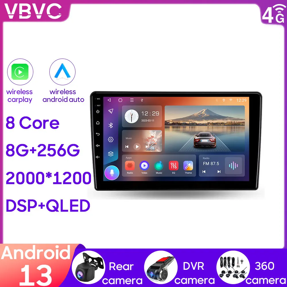 For Opel Vectra 3 C 2002 - 2008 Car Android Head Unit Radio Multimedia Navigation GPS Carplay Stereo Video Player 4G
For Opel Vectra 3 C 2002 - 2008 Car Android Head Unit Radio Multimedia Navigation GPS Carplay Stereo Video Player 4G