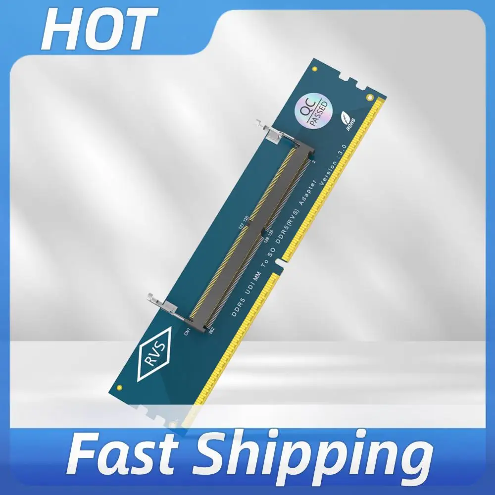 Laptop SO DDR5 RAM To Desktop DDR5 U-DIMM Adapter Memory Card Converter Laptop To Desktop SO-DIMM To PC DIMM Card
Laptop SO DDR5 RAM To Desktop DDR5 U-DIMM Adapter Memory Card Converter Laptop To Desktop SO-DIMM To PC DIMM Card