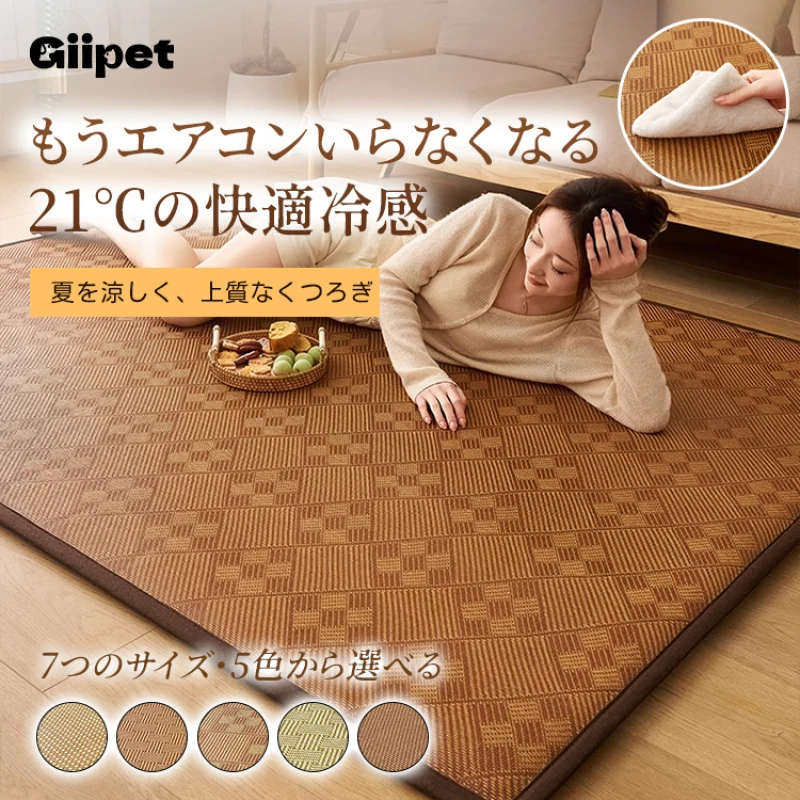 Single Thickened Floor Sleeping Mat Dual-Purpose Tatami Mattress Summer Single Rattan Mat Summer Cool Mat
Single Thickened Floor Sleeping Mat Dual-Purpose Tatami Mattress Summer Single Rattan Mat Summer Cool Mat