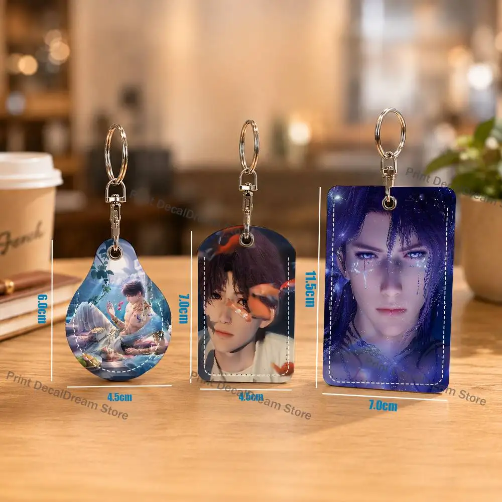 L-ove and D-Deep Space rafayel Leather Card Holder Keychain Key Ring Door Access Tag ID Access Card Air Tag Case Keychain Card
L-ove and D-Deep Space rafayel Leather Card Holder Keychain Key Ring Door Access Tag ID Access Card Air Tag Case Keychain Card