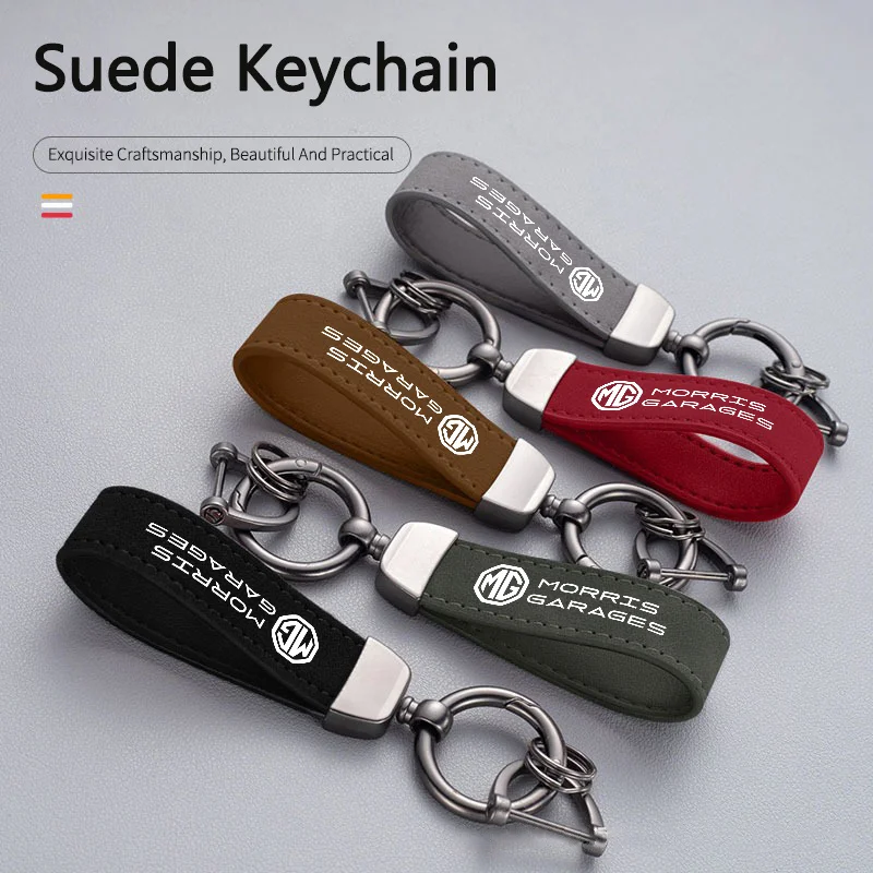 Suede Leather Car Styling Keyring Keychain Pendant Ring Buckle For MG GT EV MG3 6 5 7 GS Pilot HS ZS ZX Gundam 350 Parts SW TF
Suede Leather Car Styling Keyring Keychain Pendant Ring Buckle For MG GT EV MG3 6 5 7 GS Pilot HS ZS ZX Gundam 350 Parts SW TF