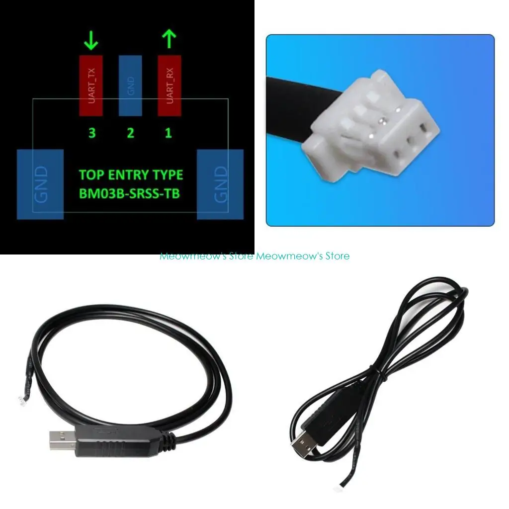 W91A Терминал UART Serial USB -порт отладки кабельный терминал USB Serial Port отладки
W91A Терминал UART Serial USB -порт отладки кабельный терминал USB Serial Port отладки