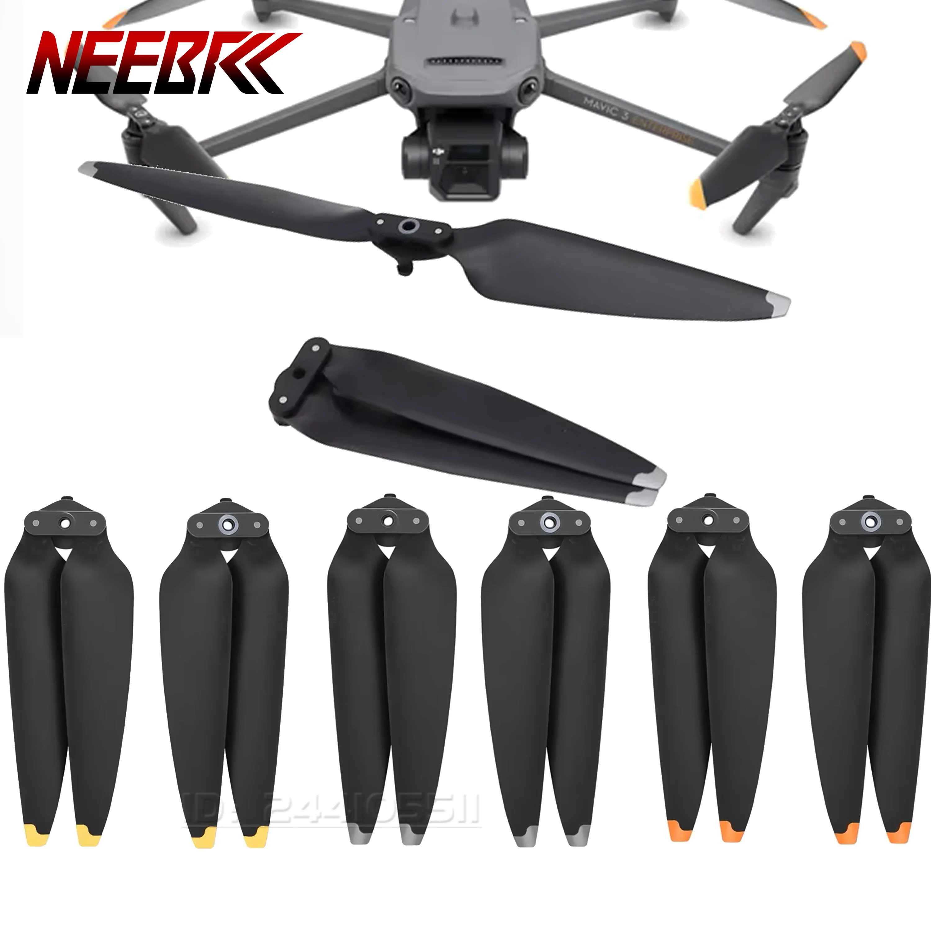 8747 Drone CW/CCW Foldbale Prop Low-Noise Blade Noise Reduction Propellers for DJI Air 3/3S Quadcopter Replacement Accessories 
8747 Drone CW/CCW Foldbale Prop Low-Noise Blade Noise Reduction Propellers for DJI Air 3/3S Quadcopter Replacement Accessories